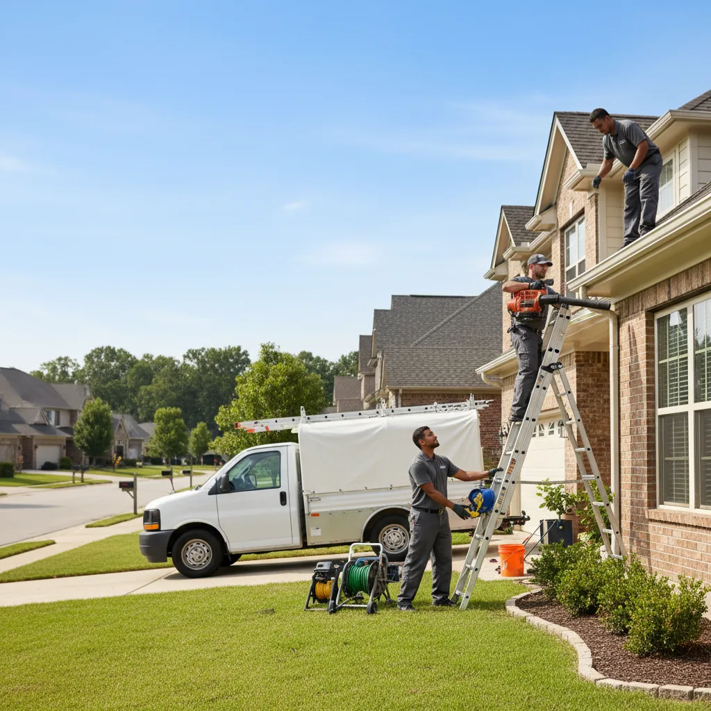 Home Gutter Service in Brownstown, IL near me